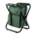 thumbnail image 1 of Large Lightweight Backpack Cooler Chair, High Capacity, Keep Stable Portable for Camping, Fishing, Hiking, 1 of 8