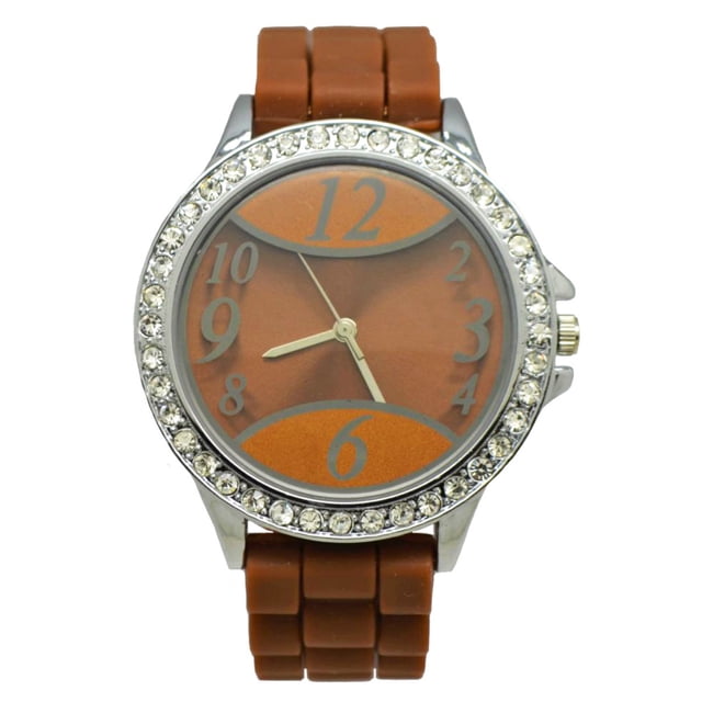 Reloj de pulso Michan Extensible de silicón análogo dama
