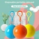 thumbnail image 3 of 5Pcs- Raincoat Ball with Hook Disposable Thickened Outdoor Emergency Coats Waterproof Rain Ponchos Balls for Adults, 3 of 5