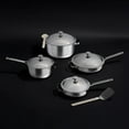 thumbnail image 1 of Our Place Titanium Pro Cookware Set (10 piece) Our non-toxic, chef-approved titanium cookware set Chrome, 1 of 1