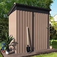 thumbnail image 1 of AECOJOY Shed with Lockable Door, 1 of 4