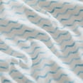 thumbnail image 6 of Coastal Living 4-Piece Blue Chevron Soft Brushed Microfiber Luxury Cooling Sheet Set, King, 6 of 11