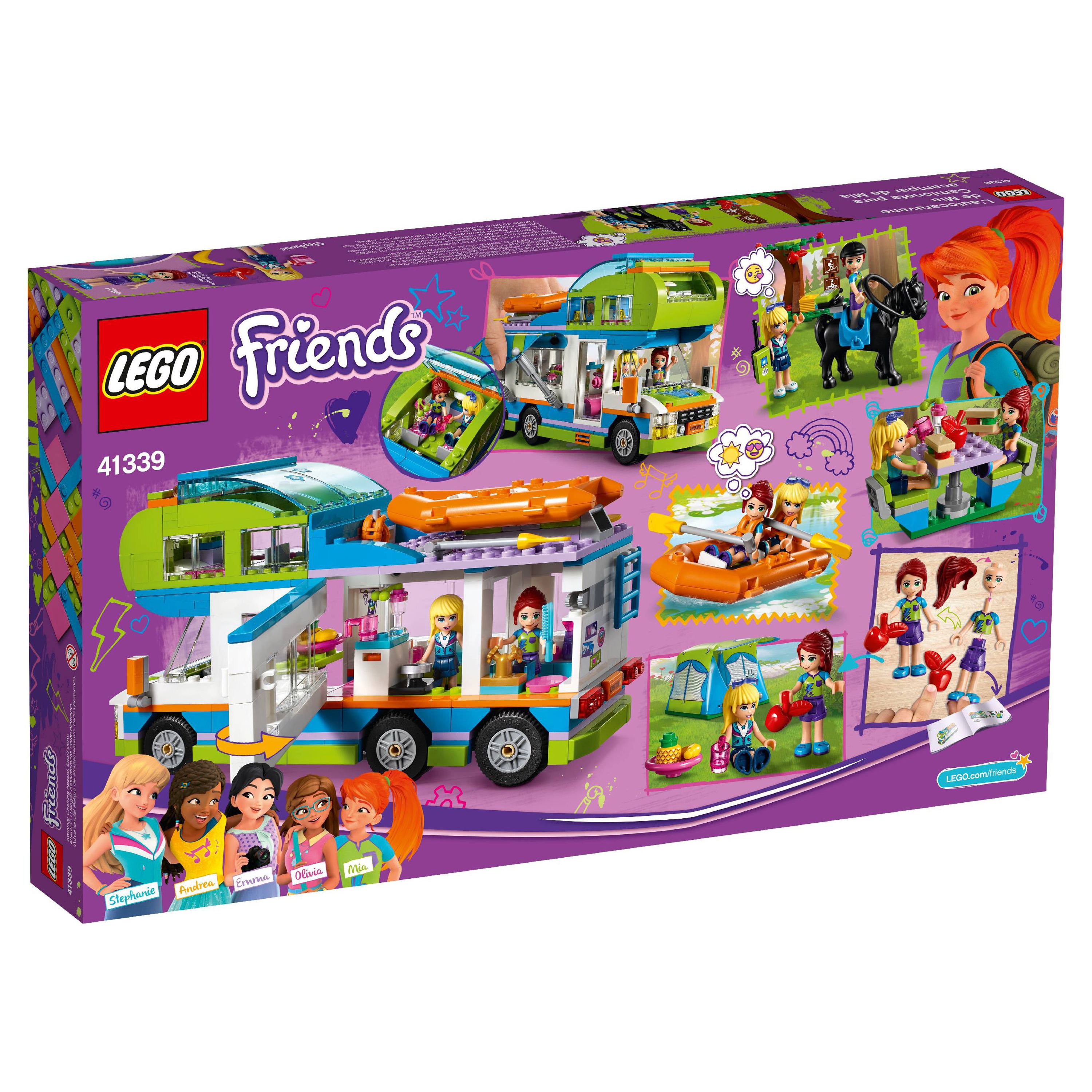 LEGO Friends Mia's Camper Van 41339 Building Set (488 Pieces) - image 2 of 7