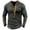 MY14-Dark Gray, variant on MiYuan Mens Distressed Henley Raglan Long Sleeve Shirts Front Placket Retro Long Sleeve Tee Shirts Casual Button down Washed T-Shirts for Men
