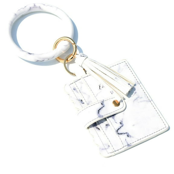Jewelry On Clearance Large Bracelet Keychain Card Holder Tassel Bangle Key Ring Wristban With Wallet Multicolor