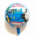 thumbnail image 1 of 2 Unids/Lote Globo Redondo Thomas Train De 18 Pulgadas De Helio De Aluminio, 1 of 1