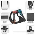 thumbnail image 6 of Lsque Lighthouse and Whale Dog Harness, No-Pull Pet Harness with 2 Leash Clips, Adjustable Soft Padded Dog Vest with Easy Control Handle for Large Dogs-Large, 6 of 9