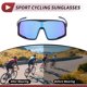 thumbnail image 3 of 1 Set de Gafas de Motociclismo Antideslumbrantes Tri-Acetato de Celulosa UV400 Gafas de Sol para Deportes al Aire Libre para Motocross, Moto de Tierra, ATV Lente Azul Marco Negro y Azul, 3 of 6