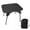 Black, variant on Folding Camping Table Aluminum Portable Table with Adjustable Height for Outdoor
