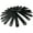 Black, variant on Mystery Braid Bracelet Kit - Brown 10 Pack