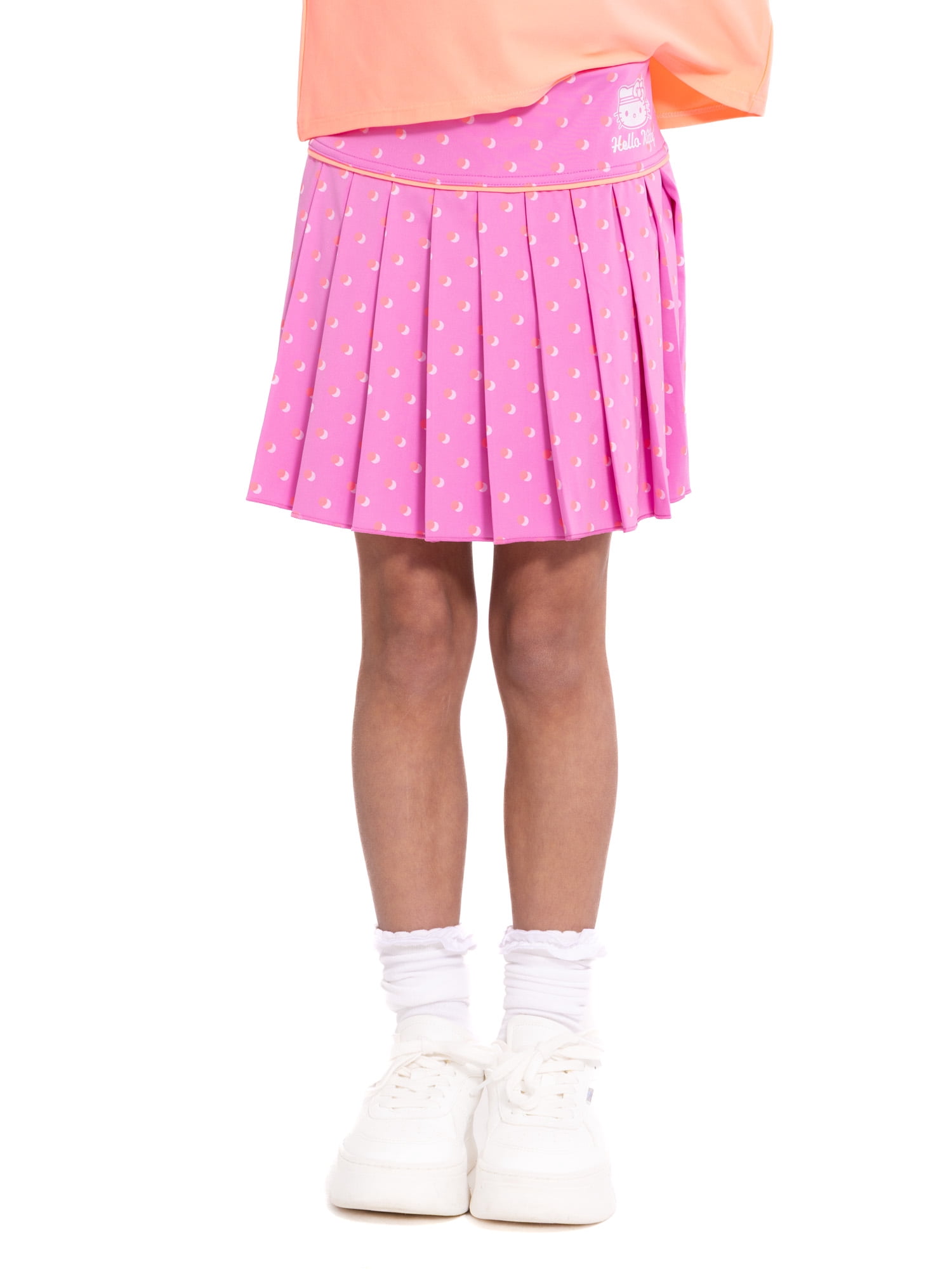 Hello Kitty Girls Active Pleated Skort, Sizes 4-12