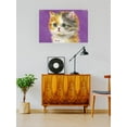 thumbnail image 2 of Wide Open Eyes Cat Poster - Kayomi Harai Designs,, 2 of 3