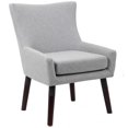 thumbnail image 1 of Boss Office Chaise de Réception Albany en Granit Gris et Noyer, 1 of 8