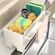 thumbnail image 5 of Estante De Cocina, Organizador De Fregadero, Almacenamiento De Encimera, Soporte Para Esponjas Y Paños De Cocina, Para Área De Fregadero De Cocina, Negro, 5 of 7