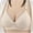 Beige, variant on Tumotour Front Open Bras For Women Full Coverage Wirefree Bra Button Closeure Bra For Mom Gift Nursing Underwear Bra Non-Steel Ring Gathering Together Breathable Women Daily Bras