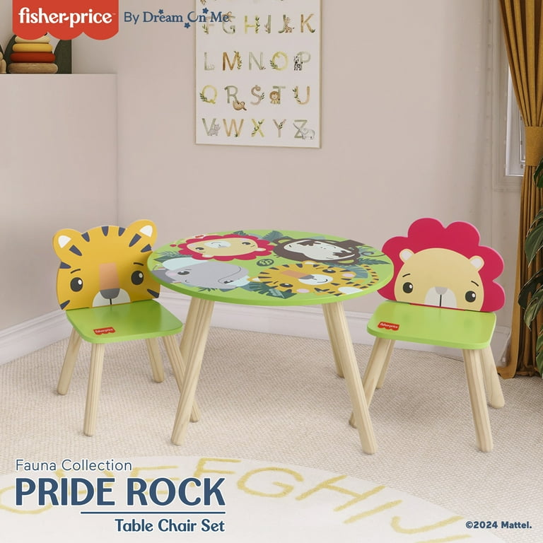 Fisher price table and chairs for toddlers online