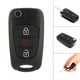thumbnail image 4 of Estuche para llave remota, color negro, 3 botones, reemplazo, carcasa para llave abatible, funcionamiento suave, 4 of 9