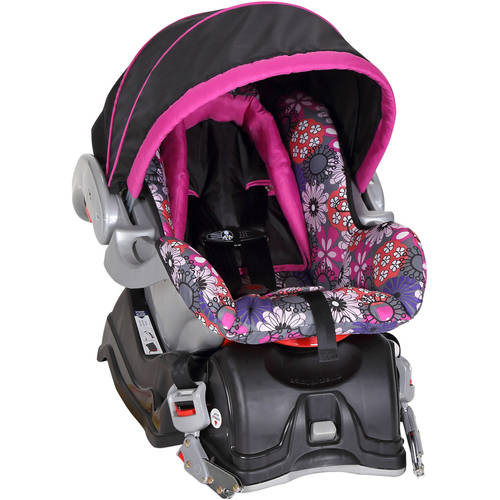 Baby Trend EZ Ride 5 Travel System, Floral Garden Pink - image 4 of 5