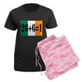 thumbnail image 5 of CafePress - Irish Pride Women's Dark Pajamas - Women's Short Sleeve Print T-Shirt and Pants Dark Cotton Pajama Set, 5 of 7