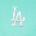 thumbnail image 2 of Men's Antigua  Heather Aqua Los Angeles Dodgers Par 3 Polo, 2 of 2