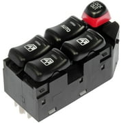 Dorman 901-022 Front Driver Side Power Window Switch - Front Left, 5 Button for Specific Chevrolet / Oldsmobile Models