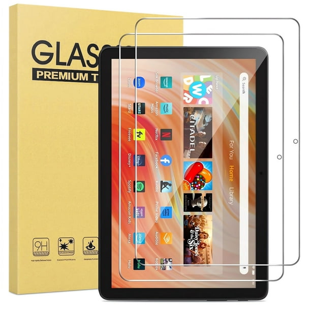 Protector de pantalla maomini de cristal templado para Kindle Fire HD 10