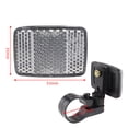 thumbnail image 3 of Agiferg Handlebar Mount Safe Reflector Bicycle Bike Front Rear Warning Red / White New, 3 of 3