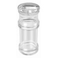 thumbnail image 1 of Una botella de cristal acrílico al azar que contiene aceite de oliva y vinagre de soja., 1 of 7