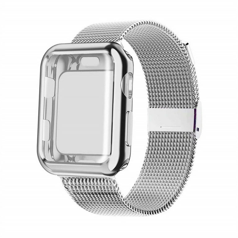 REVIVE a scratched APPLE WATCH in SECONDS (Scratched Stainless Steel) 