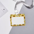 thumbnail image 6 of Kdxio Sunflowers Card Badge Holder Work Badge Sleeve for Office, School, Factory, ID Credit Cards, Driver Licenses and Passes, 6 of 7