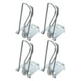 thumbnail image 1 of QUMIIRITY 4Pack Register Bill Clip Iron Silver Insert To Organize Money For Supermarkets, 1 of 8