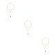 thumbnail image 3 of Guardurnaity Collar de Cadena Ajustable Universal Colgando Colgantes Decoraciones Gargantillas Collares en Capas para Mujeres Rectas,Oro Type1 NO1 Guardurnaity CBP198866, 3 of 6