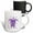 Multicolor, variant on 3drose, Glamorous Underwater Turtle in Shades of Purple, 15oz Mug