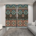 thumbnail image 4 of WNOOHIY Vintage Bohemian Pattern Curtains,Rod Pocket Design, Light-filtering and Enhanced Privacy, 4 of 7