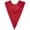 Red, variant on V Shape Choir Stole University Graduation Choir Honor Sash Master's Graduate Doctoral Attire Stoles Accessories