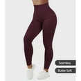 thumbnail image 3 of Women Scrunch Butt Lifting Leggings Workout Gym High Waisted Seamless Tummy Control Impact Booty Yoga Pants, 3 of 6