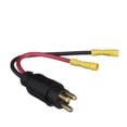 thumbnail image 3 of Cables macho rectos de 15 cm para motor de pesca por curricán SEACHOICE, 3 of 6