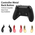 thumbnail image 1 of Citystores 4Pcs Controller Back Paddle Matte Finish Easy Installation Interchangeable Controller Replace Accessories Handle Metal Back Key Perfectly Compatible for PS5 Edge Controller,Blue, 1 of 8