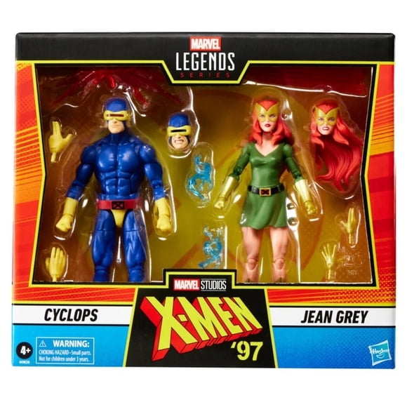 Hasbro - Collectibles - X-Men '97 - Marvel Legends - Cyclops & Jean Grey Action Figure 2-Pack - COLLECTIBLES - Multicolor