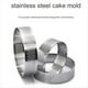 thumbnail image 2 of Molde para Tarta de Acero Inoxidable, Anillo para Tartaleta, Moldes para Mousse, Galletas, Pastelería, Cortador Circular, Herramienta para Hornear Perforada de 10cm, 2 of 5