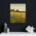 thumbnail image 4 of JEUXUS Vintage Wildflowers Canvas Wall Art Farmhouse Oil Painting Print Classical Botanical Aesthetics Poster Decor Vintage Floral Art Prints Living Room Bedroom Bathroom Gallery Framed, 4 of 4