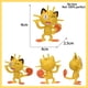 thumbnail image 1 of Lindas figuras de PVC de Pokémon, modelo de juguete, Lucario, Psyduck, Totodile, Ditto, Eevee, Lunala, Meowth, juego de anime, muñeco, adorno de escritorio, regalos, 1 of 5