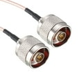 thumbnail image 3 of Uxcell N Male to N Male Ultra Low Loss RG316 Coax Cable 0.3Meter/ 1Ft, 3 of 4