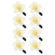 thumbnail image 2 of 8 pinzas para el pelo con flores de plumeria hawaianas, horquillas artificiales con flores tropicales para playa, fiestas de verano, bodas, accesorios para el pelo de novia, 2 of 7