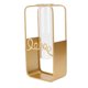 thumbnail image 1 of Wall Hanging Gold Vase Flower Holder Air Freshener Golden 10*20cm Simple Layout Interior Design 1Pc, 1 of 3