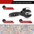 thumbnail image 4 of Ratchet Pipe Cutter 8-29mm, Bearing Mechanism Copper Tube Cutter - Ratcheting Tubing Tool for HVAC Refrigeration, Heavy Duty Ergonomic Design with Non-Slip Grip, 4 of 7