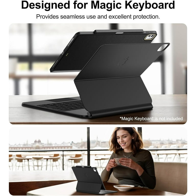 Magic-Keyboard Case for iPad Pro-11 inch M4 2024 with Pencil