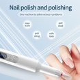thumbnail image 5 of Taladro De Uñas InalámbricoLima Eléctrica,Máquina De Lima De Uñas Ligera Recargable Con Brocas Para Uñas,Herramientas De Uñas Profesionales ParaUñas De Gel Acrílico,ManicuraPedicuraPulido,Blanco JM pulidor de uñas, 5 of 5