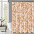thumbnail image 6 of Boho Floral Shower Curtain Modern Bohemian Abstract Colorful Flower Bath Curtain Polyester Fabric Shower Curtains Machine Washable Waterproof Bath Decor 72" x 72", 6 of 6