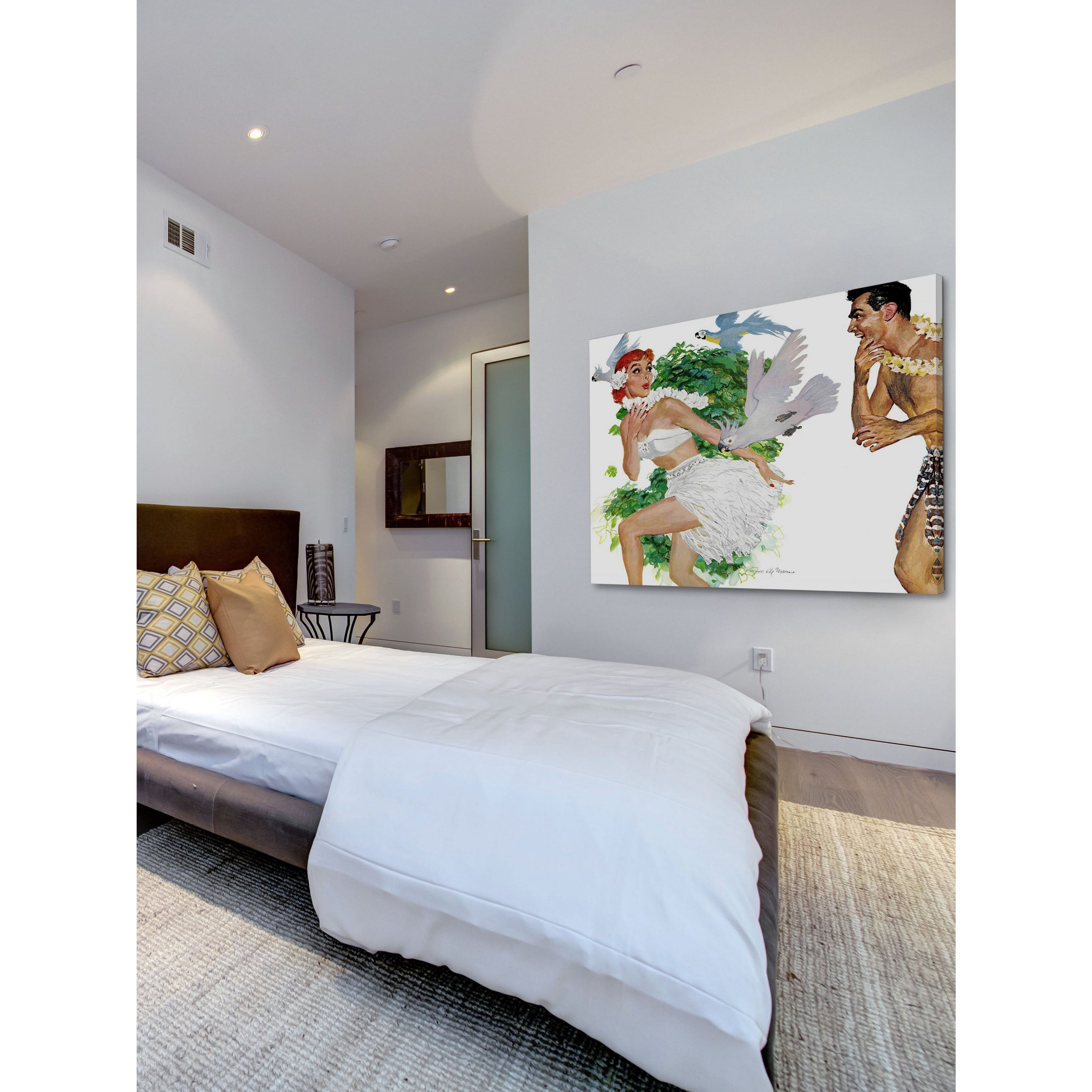 Marmont Hill "Spell of the Islands" by Joe de Mers Painting Print on Canvas
